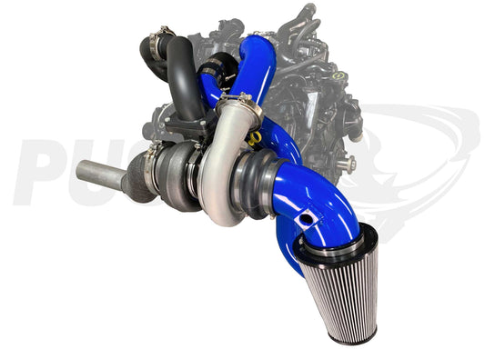 Pusher Max Compound Turbo System for 2001-2004 Duramax LB7 Trucks