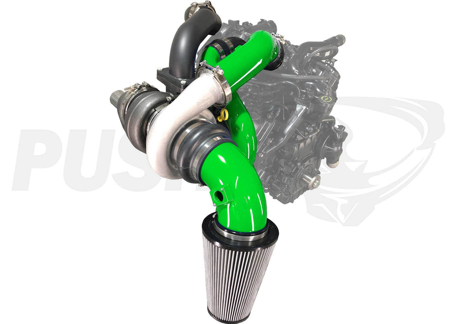 Pusher Max Compound Turbo System for 2001-2004 Duramax LB7 Trucks