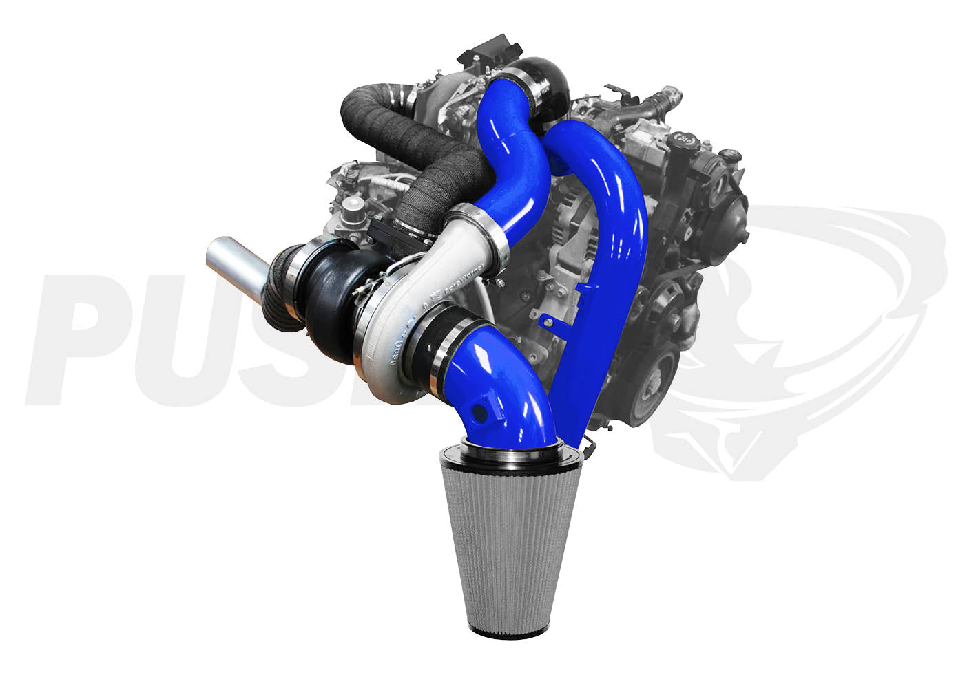 Pusher Max Compound Turbo System for 2007.5-2010 Duramax LMM Trucks