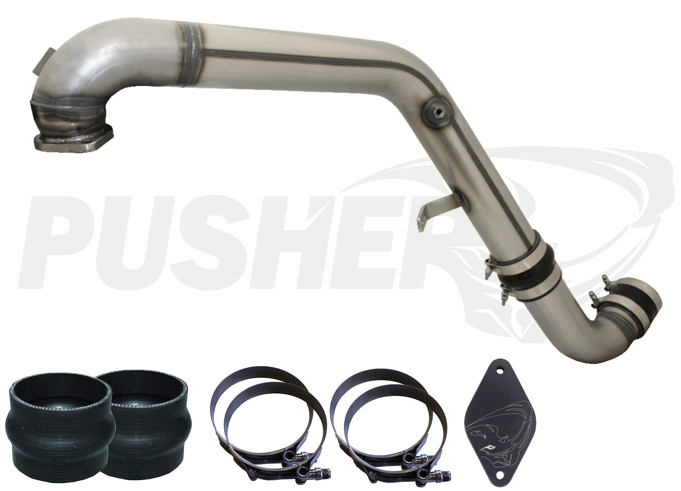 Pusher Max HD Charge Tube for 2011-2016 Duramax LML Trucks