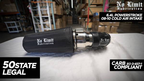 No Limit Fabrication 6.4 PowerStroke Cold Air Intake
