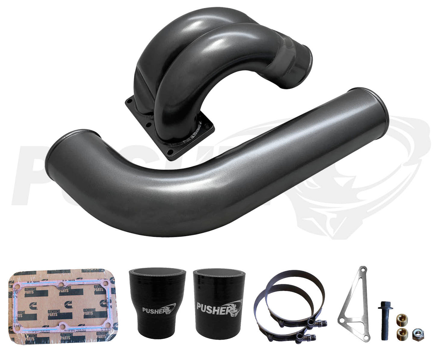 Pusher 3.5" MEGA Intake System 2007.5-2009 Dodge Cummins