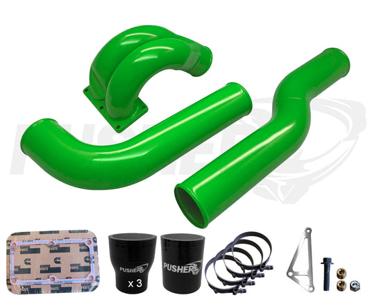 Pusher 3.5" MEGA Intake System with Passenger Side Intercooler Tube for 2007.5-2009 Dodge Cummins