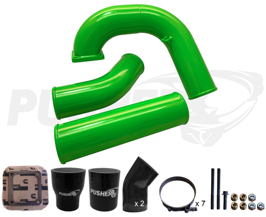 Pusher 3.5" MEGA Intake System with 3.5" Passenger Side Intercooler Tube 1994-1996 Dodge Cummins