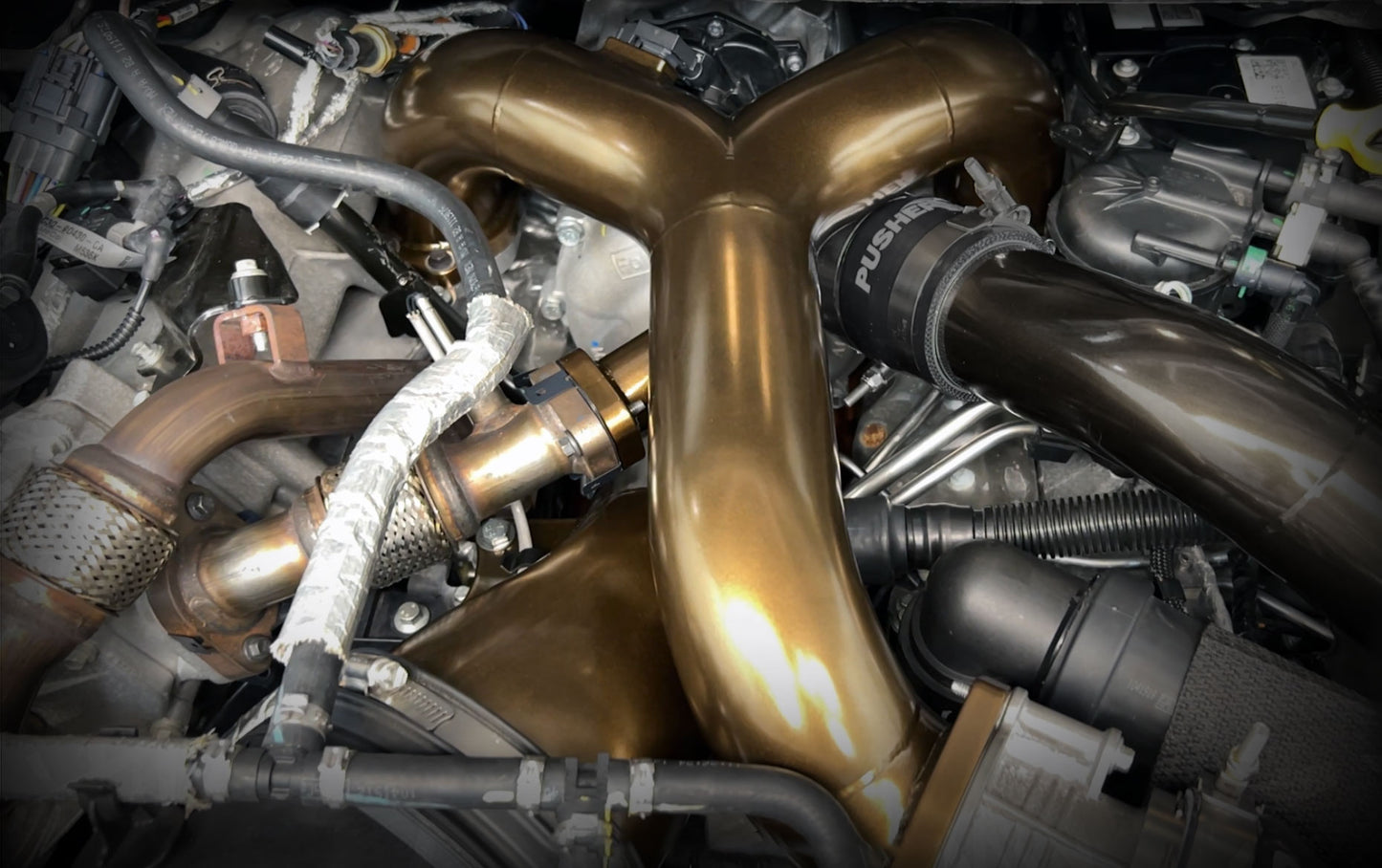 Pusher Powerflow Intake Manifold / Turbo Inlet Package for 2020-2022 Ford 6.7L Powerstroke Equipped Trucks