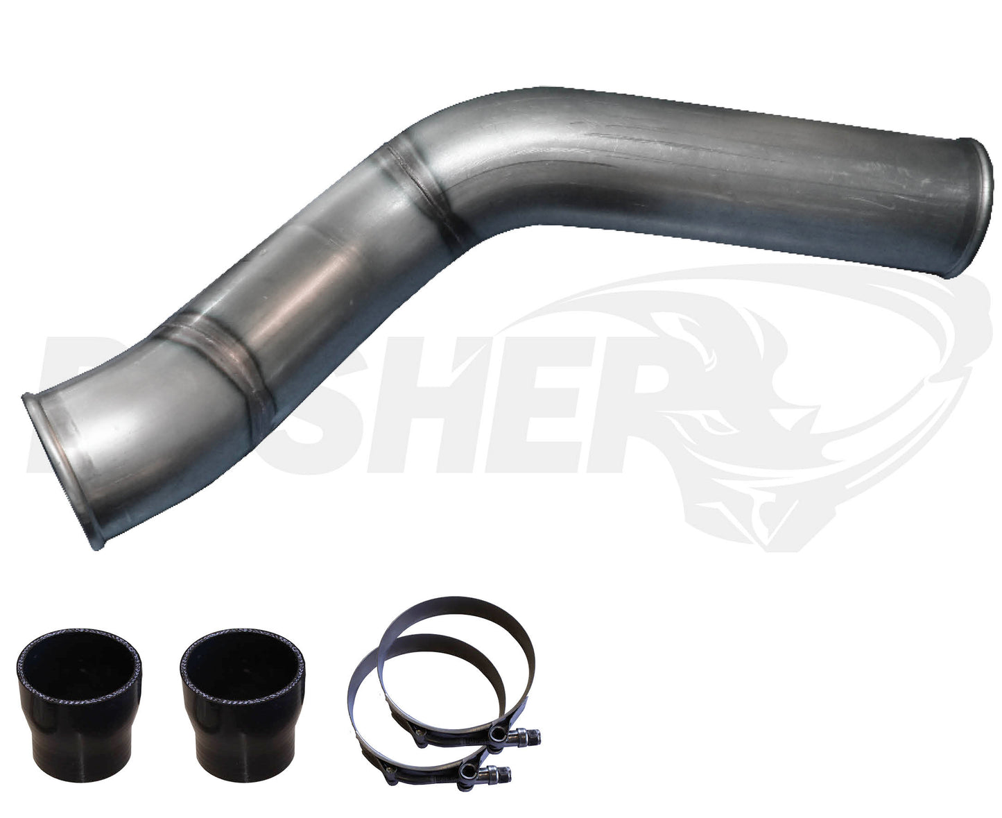 Pusher 3.5" MEGA Passenger-Side Intercooler Tube 2013-2018 Dodge Cummins