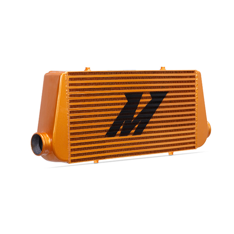 Mishimoto Universal Gold R Line Intercooler Overall Size: 31x12x4 Core Size: 24x12x4 Inlet / Outlet