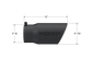 MBRP Universal Tip 6in O.D. Angled Rolled End 5 inlet 12 length - Black Finish