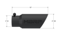 MBRP Universal Tip 4in OD 3in Inlet 10in Length Dual Wall Angled End Black