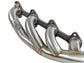 aFe Twisted Steel 1.75-2in 304 SS Headers 03-07 Ford Diesel Trucks V8-6.0L (td)