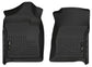 Husky Liners 07-12 Chevrolet Silverado/GMC Sierra Regular Cab WeatherBeater Black Floor Liners