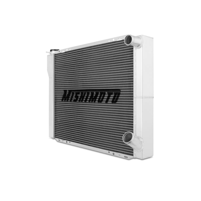 Mishimoto Universal Dual Pass Race Radiator 27x19x3 Inches Aluminum Radiator