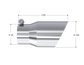 MBRP Universal Tip 4in O.D. Dual Wall Angled 3in inlet 8in length T304