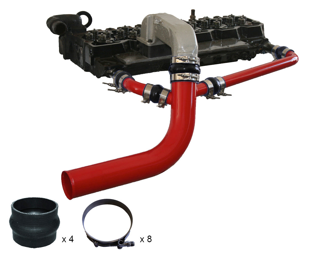 Pusher 3" Cross-Air for 2003-2007 Dodge Cummins