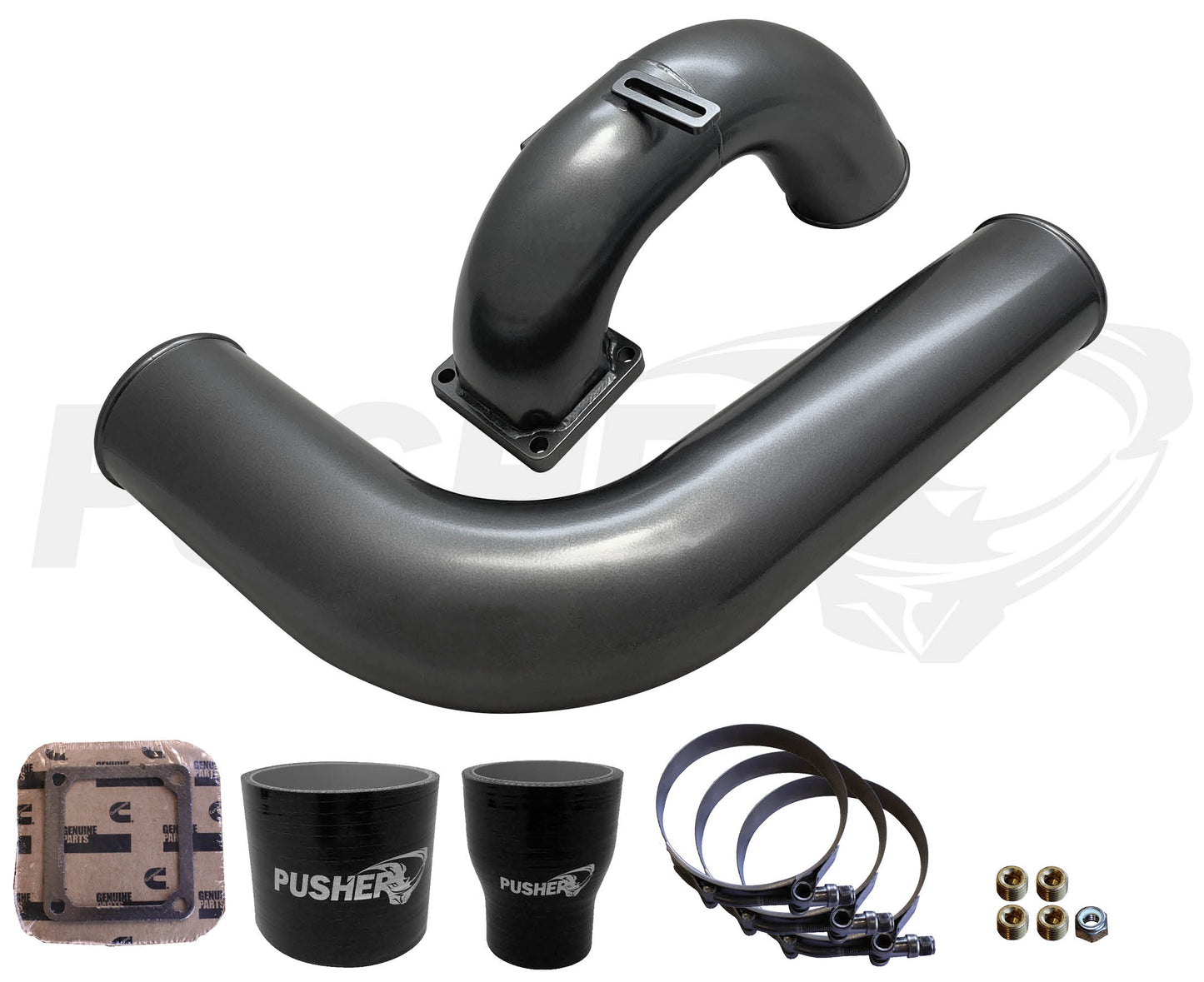 Pusher 3.5" MEGA Intake System 2003-2007 Dodge 5.9L Cummins