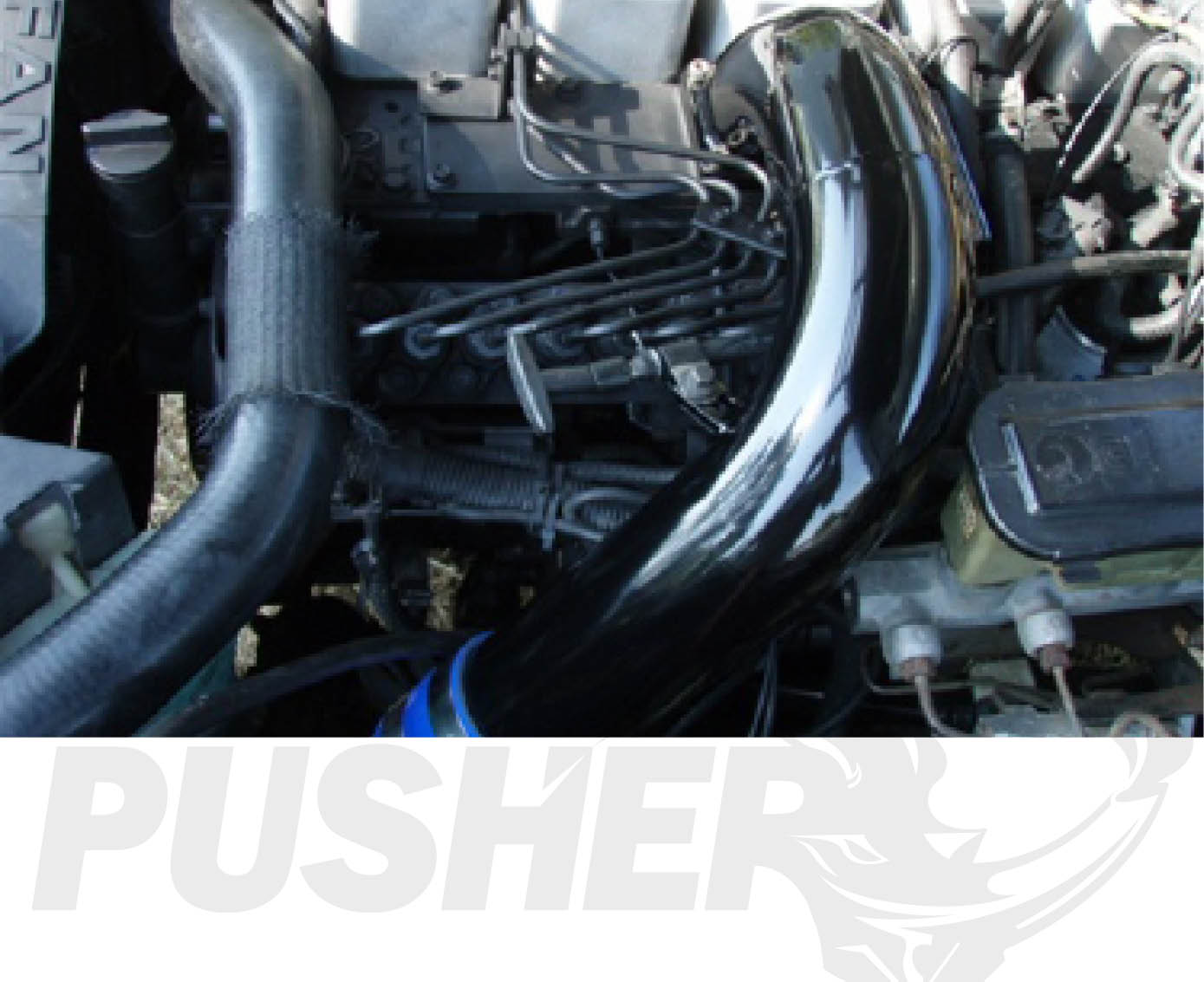 Pusher 3.5" MEGA Intake System 1994-1996 Dodge Cummins 12v