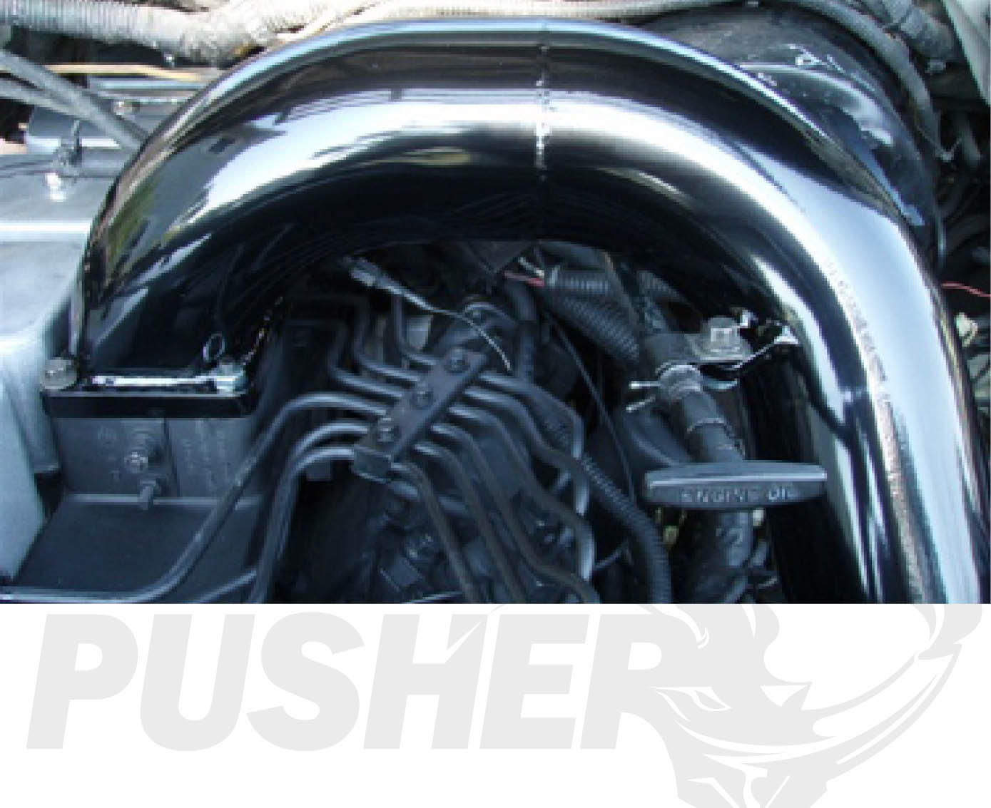 Pusher 3.5" MEGA Intake System 1994-1996 Dodge Cummins 12v