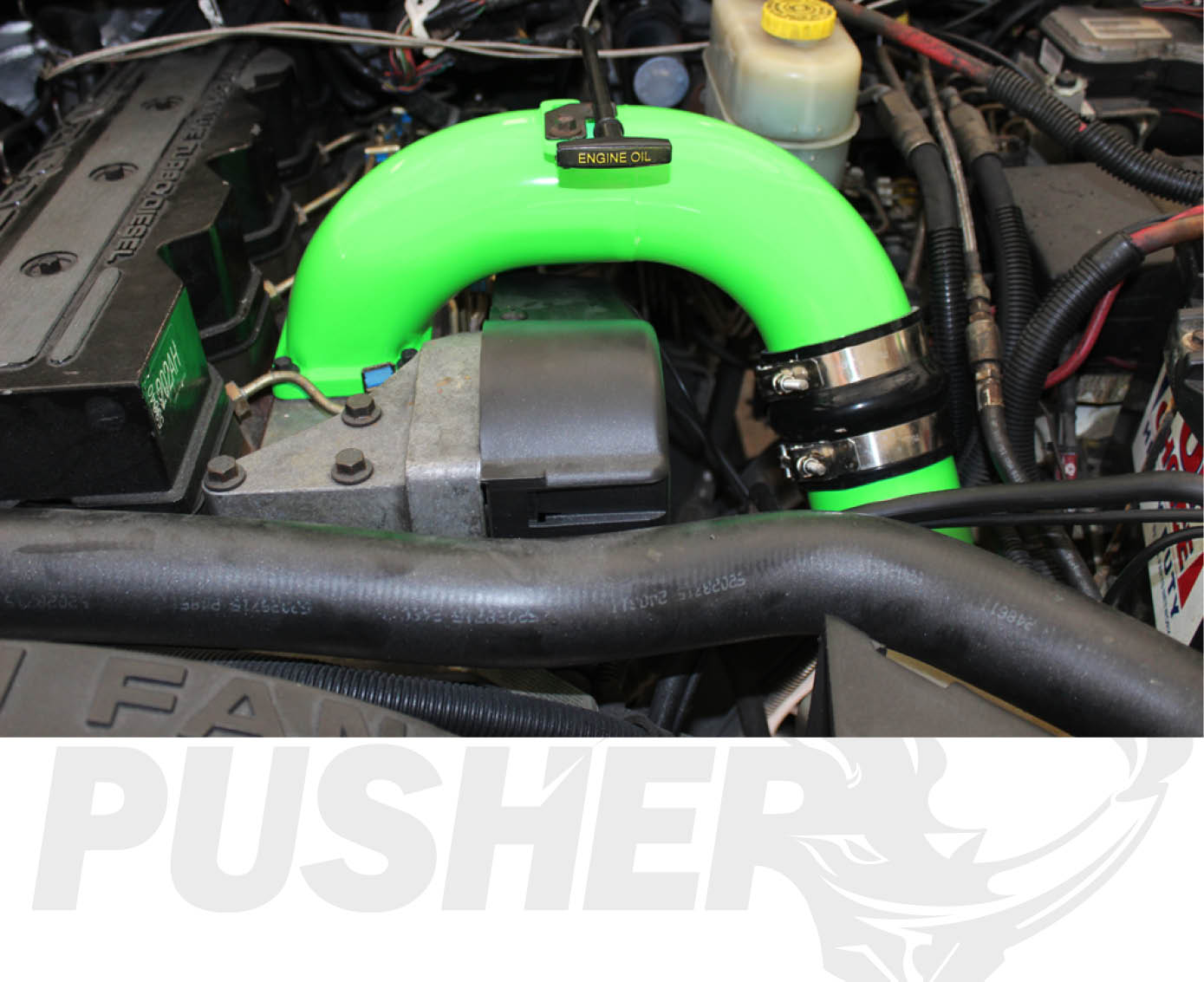 Pusher 3.5" MEGA Intake System 1998.5-2002 Dodge Cummins