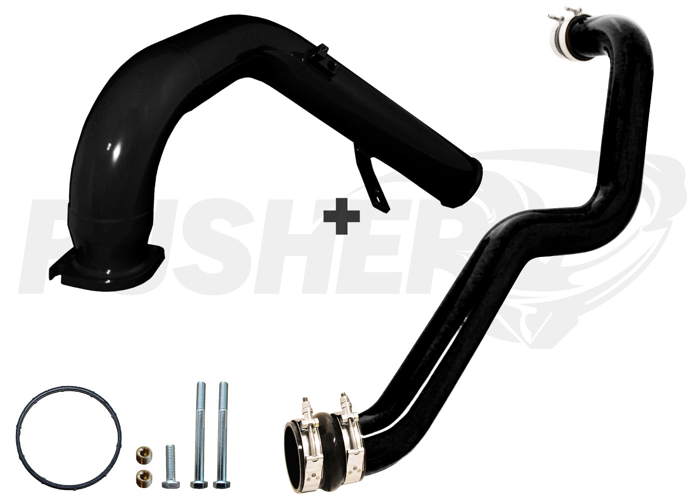 Pusher Max HD Charge Tube Package for 2006-2010 Duramax LBZ/LMM Trucks