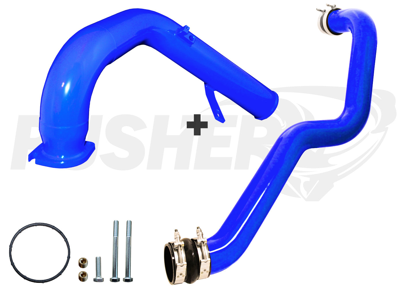 Pusher Max HD Charge Tube Package for 2006-2010 Duramax LBZ/LMM Trucks