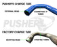 Pusher 3" Passenger Side Charge Tube for 2008-2010 Ford F250/350 6.4L Powerstroke