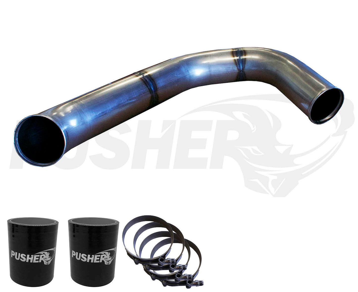 Pusher 3" Passenger Side Charge Tube for 2008-2010 Ford F250/350 6.4L Powerstroke