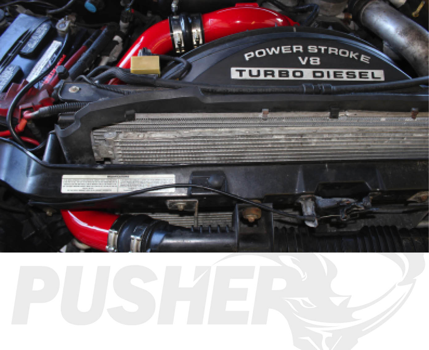 Pusher Intake System for 2008-2010 Ford F250/350 6.4L Powerstroke