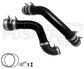 Pusher 3" Hot & Cold Side Charge Tubes for 2011-14 Ford F250/350 6.7L Powerstroke w/ Throttle Valve Adapter