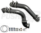 Pusher 3" Hot & Cold Side Charge Tubes for 2011-14 Ford F250/350 6.7L Powerstroke w/ Throttle Valve Replacement