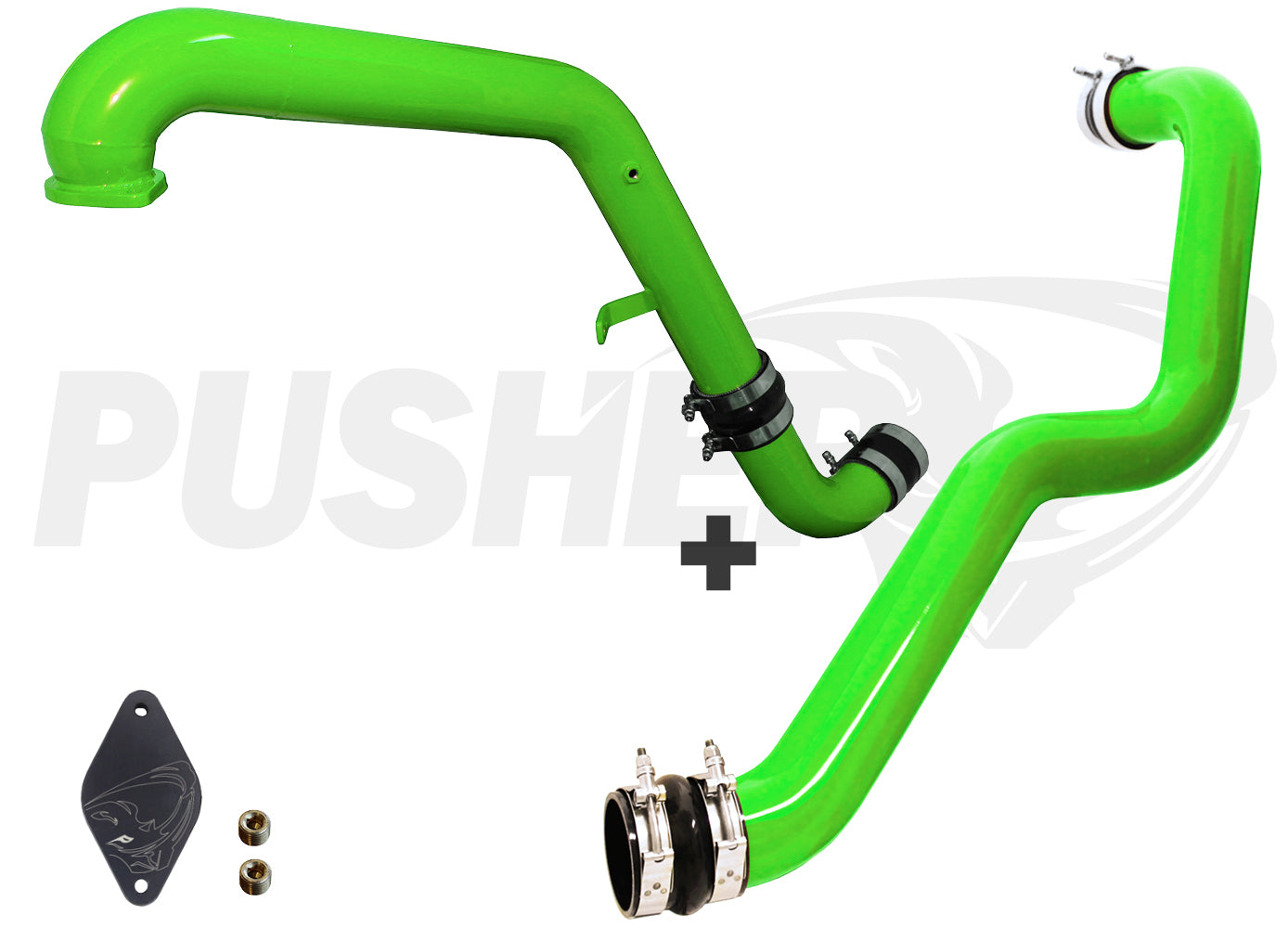 Pusher Max HD Charge Tube Package for 2011-2016 Duramax LML Trucks