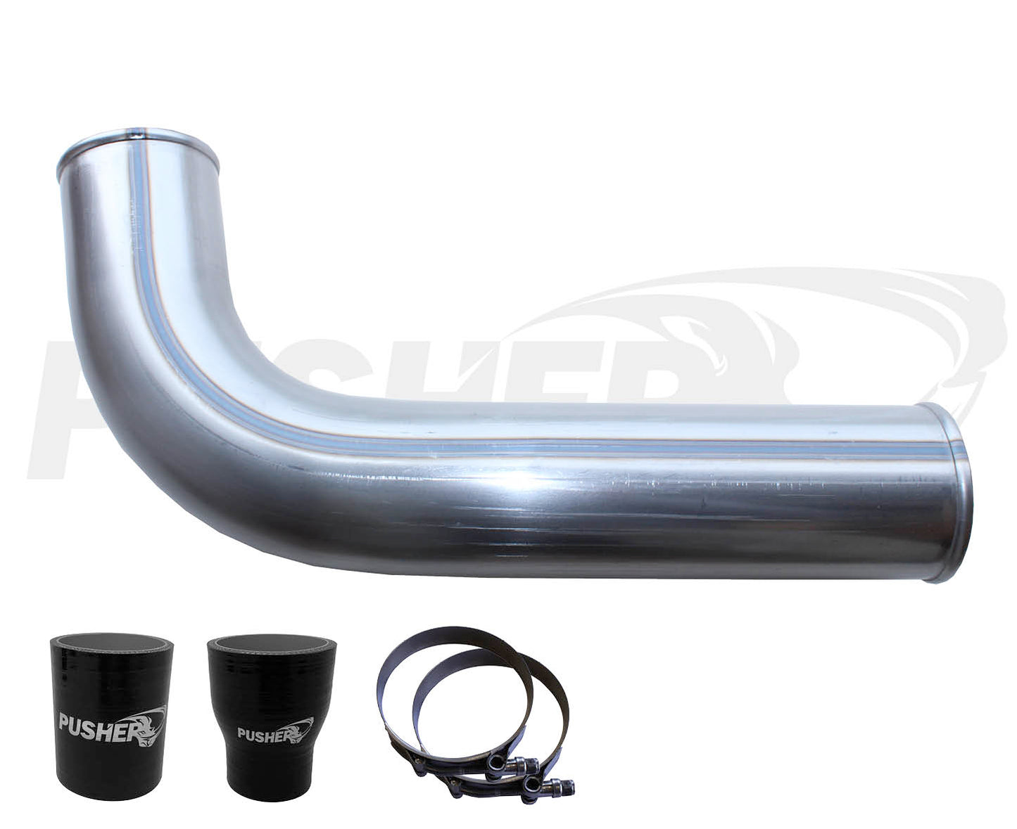 Pusher 3.5" MEGA Driver-side Intercooler Tube 2010-2012 Dodge Cummins