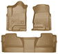 Husky Liners 14 Chevrolet Silverado/GMC Sierra WeatherBeater Tan Front & 2nd Seat Floor Liners