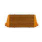 Mishimoto Universal Gold R Line Intercooler Overall Size: 31x12x4 Core Size: 24x12x4 Inlet / Outlet