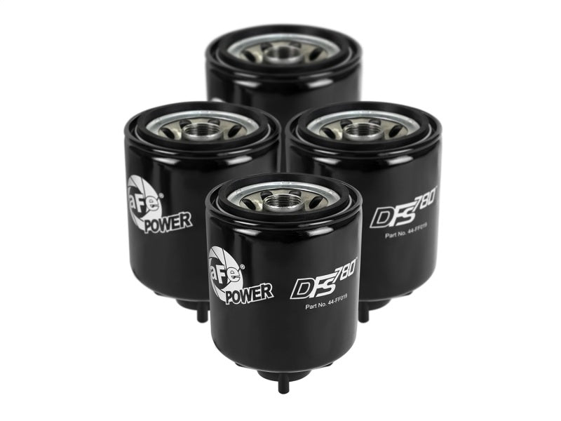 aFe Pro GUARD D2 Fuel Filter for DFS780 Fuel System Fuel Filter (For 42-12032 Fuel System) - 4 Pack