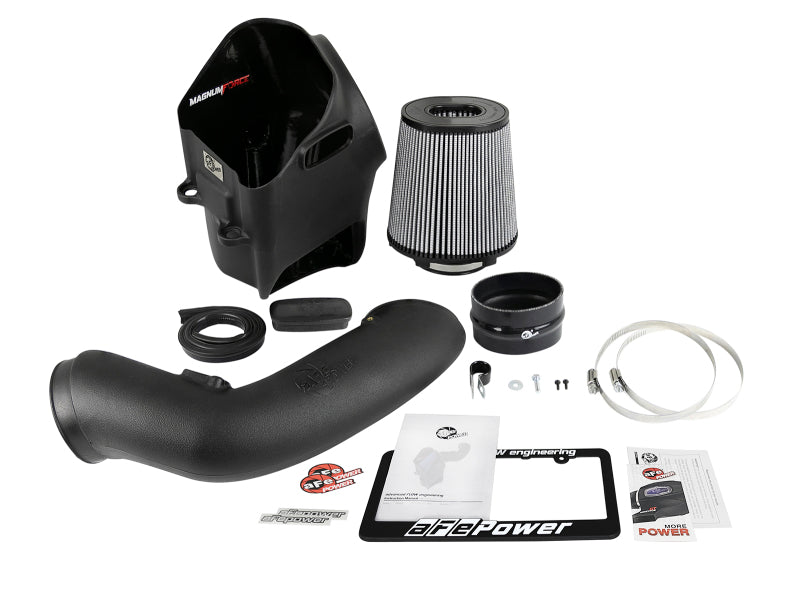 aFe Magnum FORCE Stage-2 Pro DRY S Cold Air Intake System 17-18 Ford Diesel Trucks V8-6.7L (td)