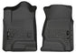 Husky Liners 14 Chevrolet Silverado 1500/GMC Sierra 1500 WeatherBeater Black Front Floor Liners