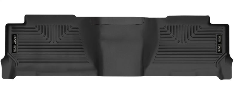 Husky Liners 2004-2006 Chevrolet Silverado 1500 Crew Cab Pickup X-act Contour Rear Floor Mat (Black)