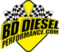 BD Diesel Xtruded Trans Oil Cooler - 1/2 inch Cooler Lines