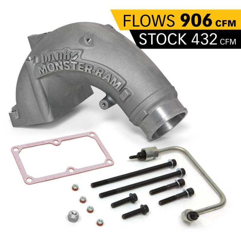 Banks Power 07.5-17 Ram 2500/3500 6.7L Diesel Monster-Ram Intake System w/Fuel Line 3.5in Natural