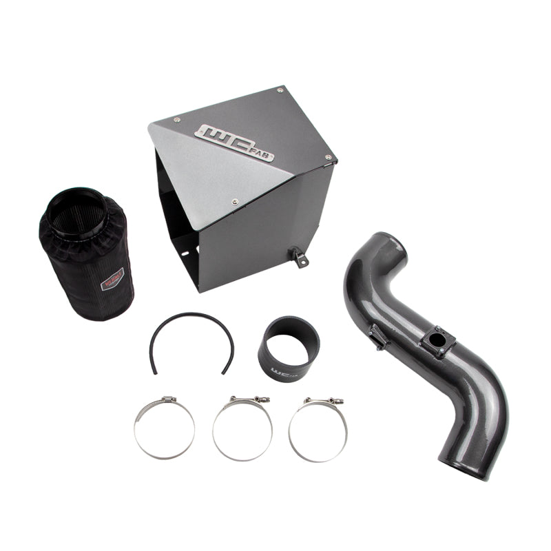 Wehrli 11-16 Chevrolet Duramax LML 4in Intake Kit - Gloss Black