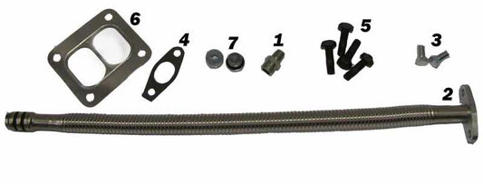 Fleece Performance 07.5-12 Dodge 6.7L Cummins S300-S400 Turbo Installation Kit