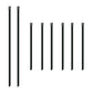 Mishimoto Set of Six 6in & Two 14in Stainless Steel Locking Ties