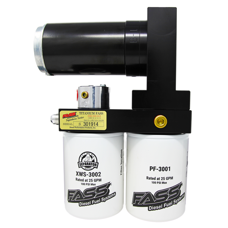 FASS 94-98 Dodge 2500/3500 Cummins 240gph/45psi Titanium Fuel Air Separation System TS D10 240G